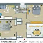 Il Centro Ed Il Mare Sotto Casa Apartmán Lavagna