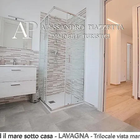 Il Centro Ed Il Mare Sotto Casa Lavagna