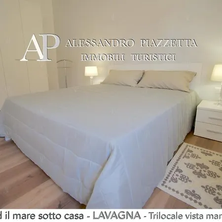 Il Centro Ed Il Mare Sotto Casa Lavagna